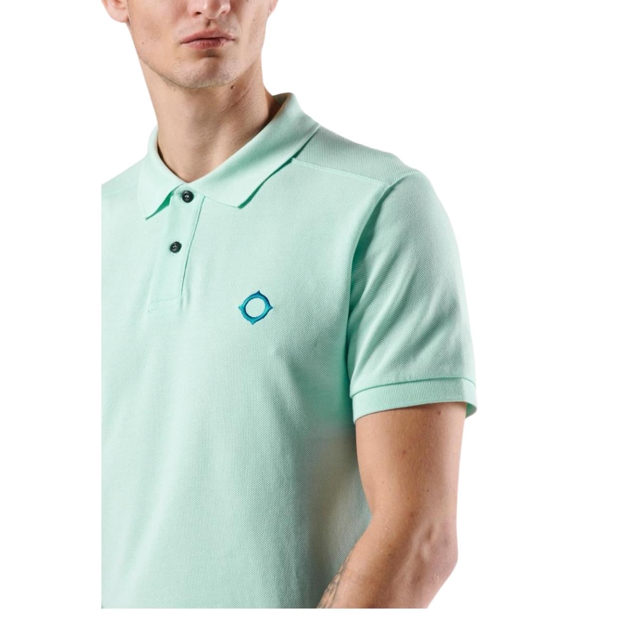 MA.STRUM Iceberg Pique Polo Shirt