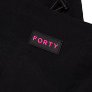 Forty Callan Tech Hooded Pop Black/Pink Overshirt