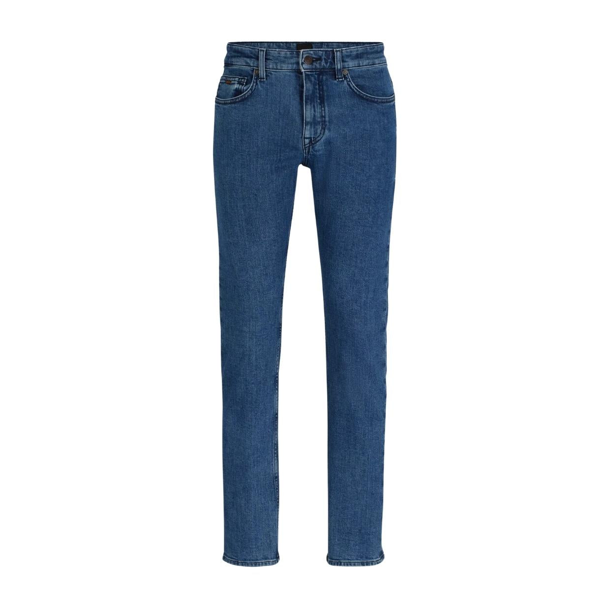 BOSS Delaware BC-C Kick Slim Fit Comfort Stretch Blue Denim Jeans