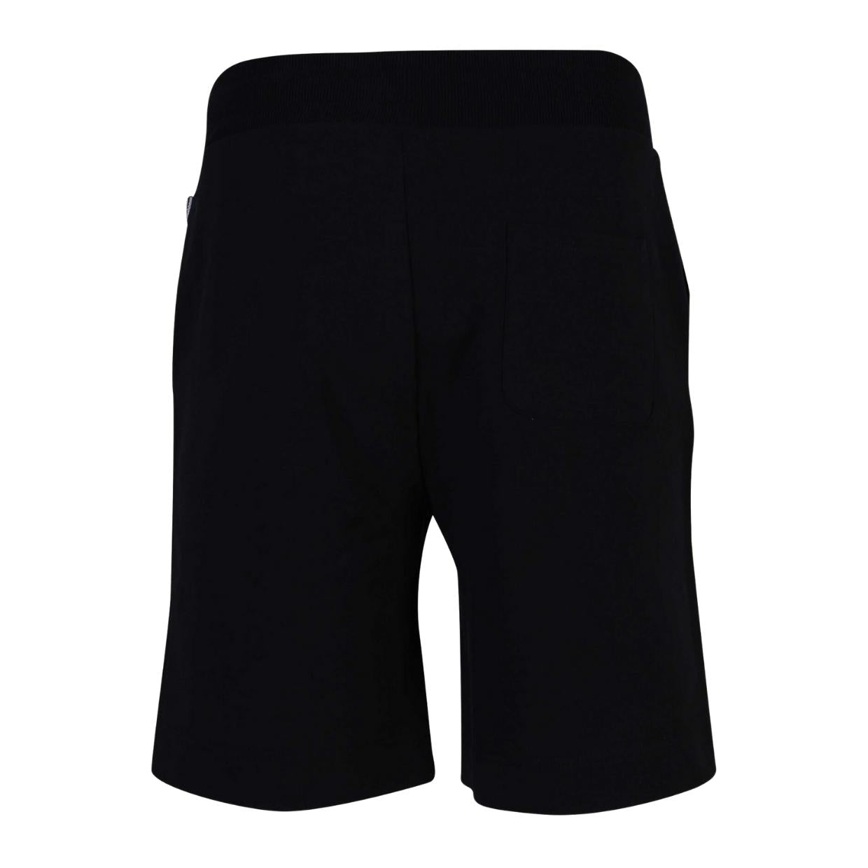 Moschino Underwear Teddy Bear Logo Black Sweat Shorts
