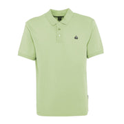 Moose Knuckles Mint Green Pique Polo Shirt