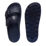 BOSS Navy Double Strap Surfley Sandals
