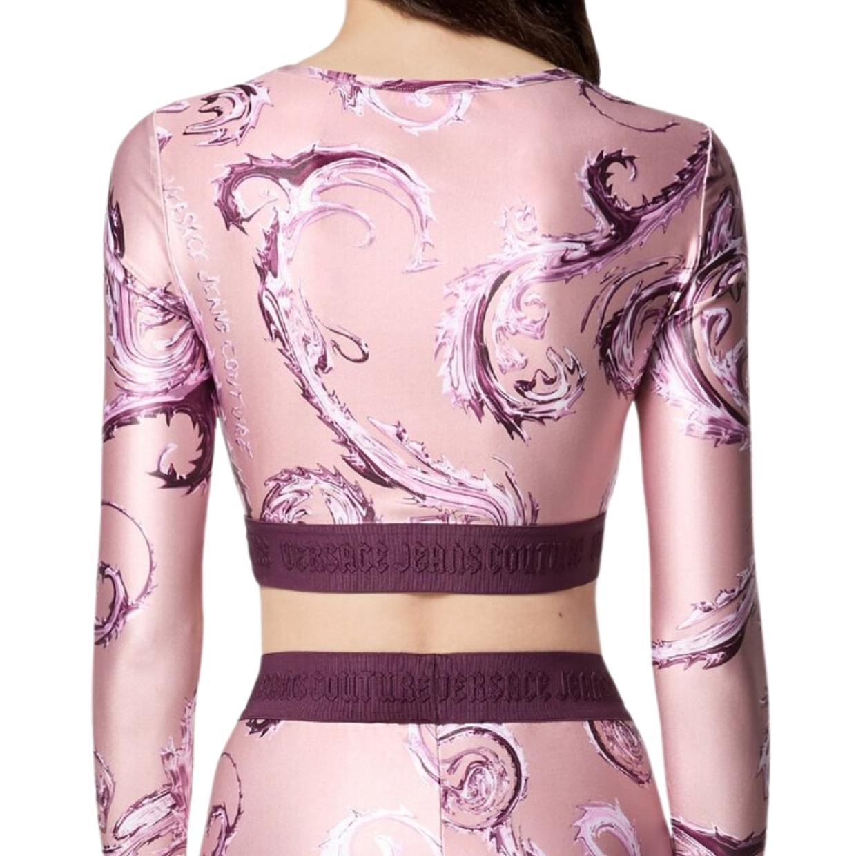 Pink versace top sales