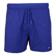Emporio Armani Embroidered Eagle Blue Swim Shorts
