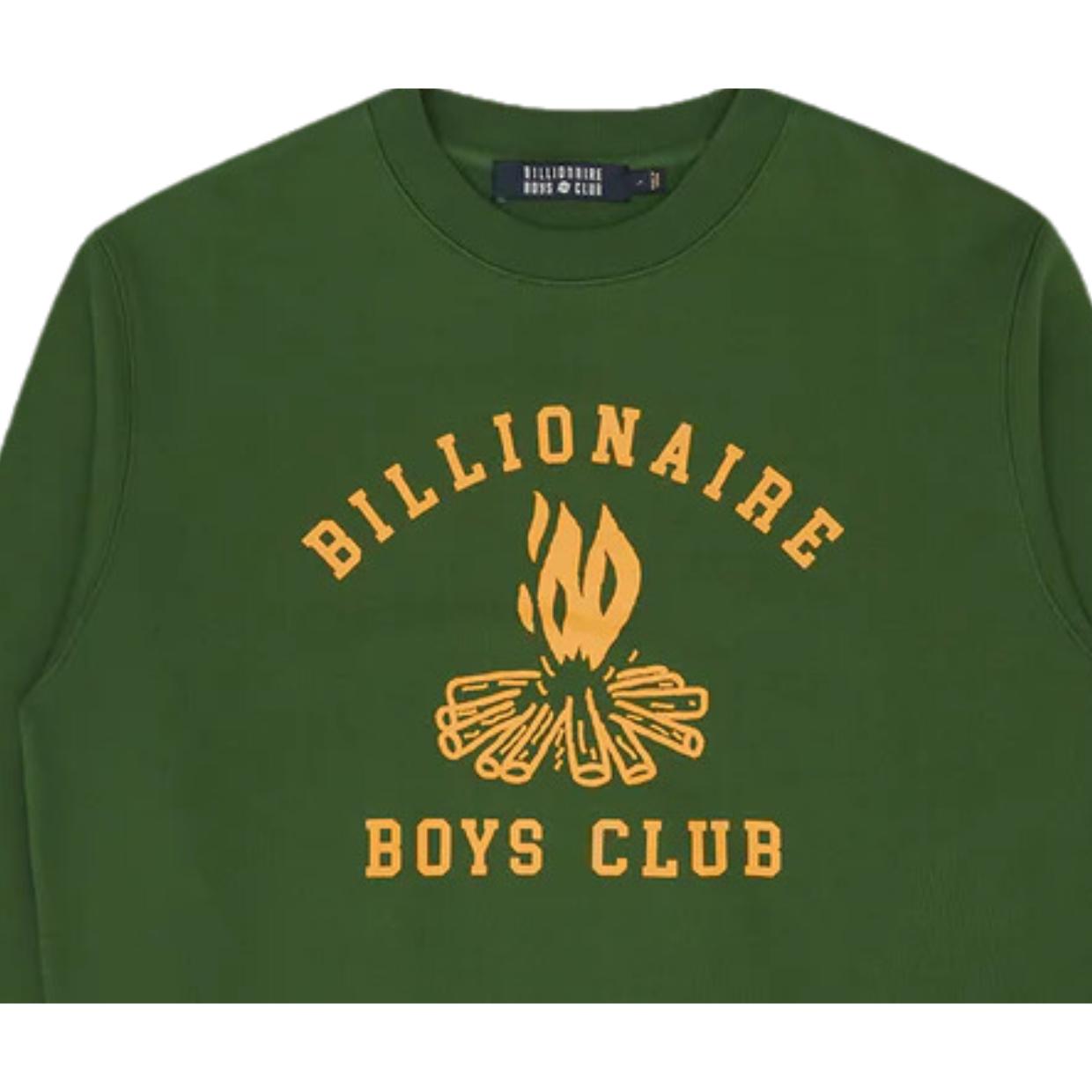 Billionaire Boys Club Campfire Green Sweatshirt