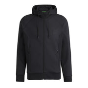BOSS Saggy Rib Navy Zip-Up Hoodie