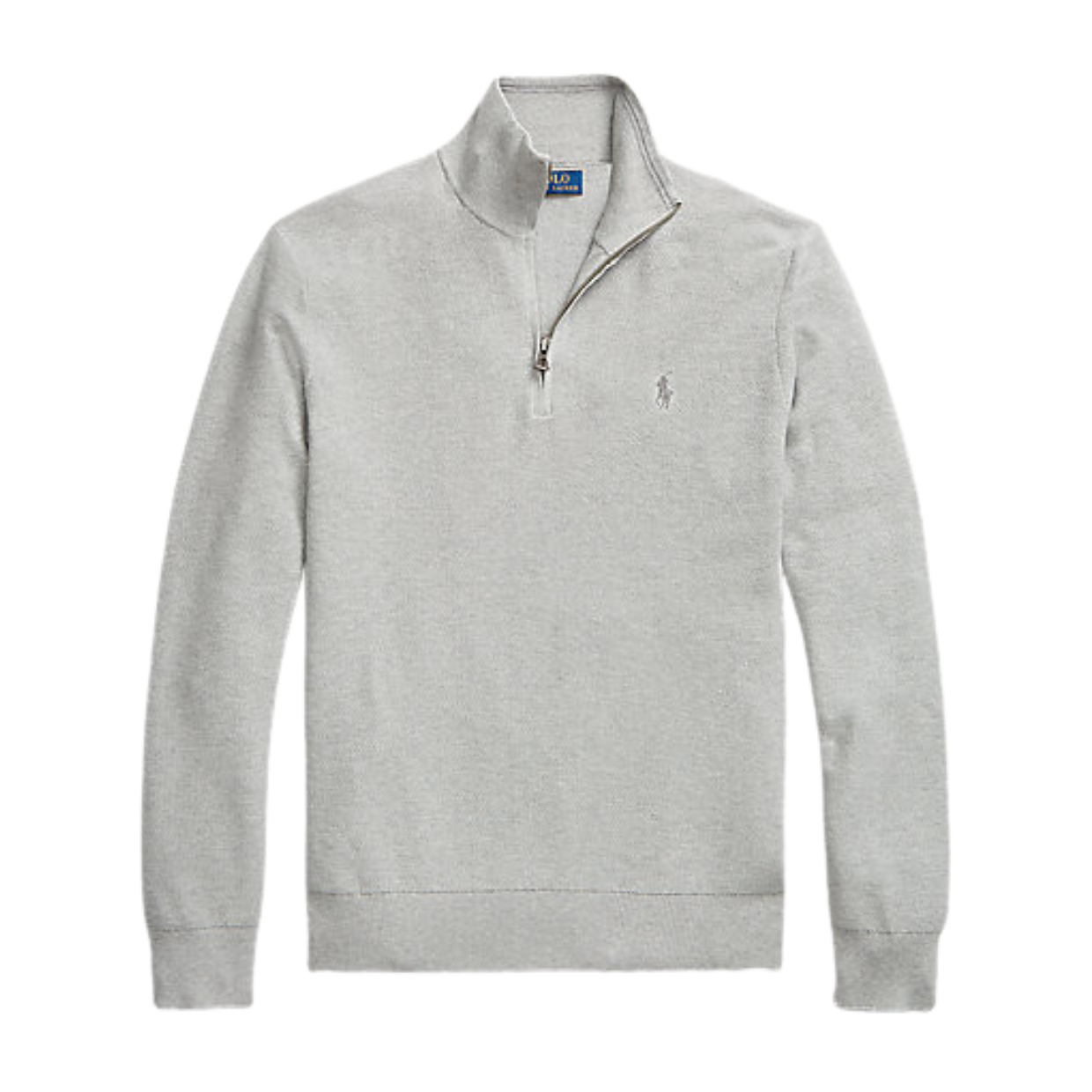 Grey quarter deals zip sweater
