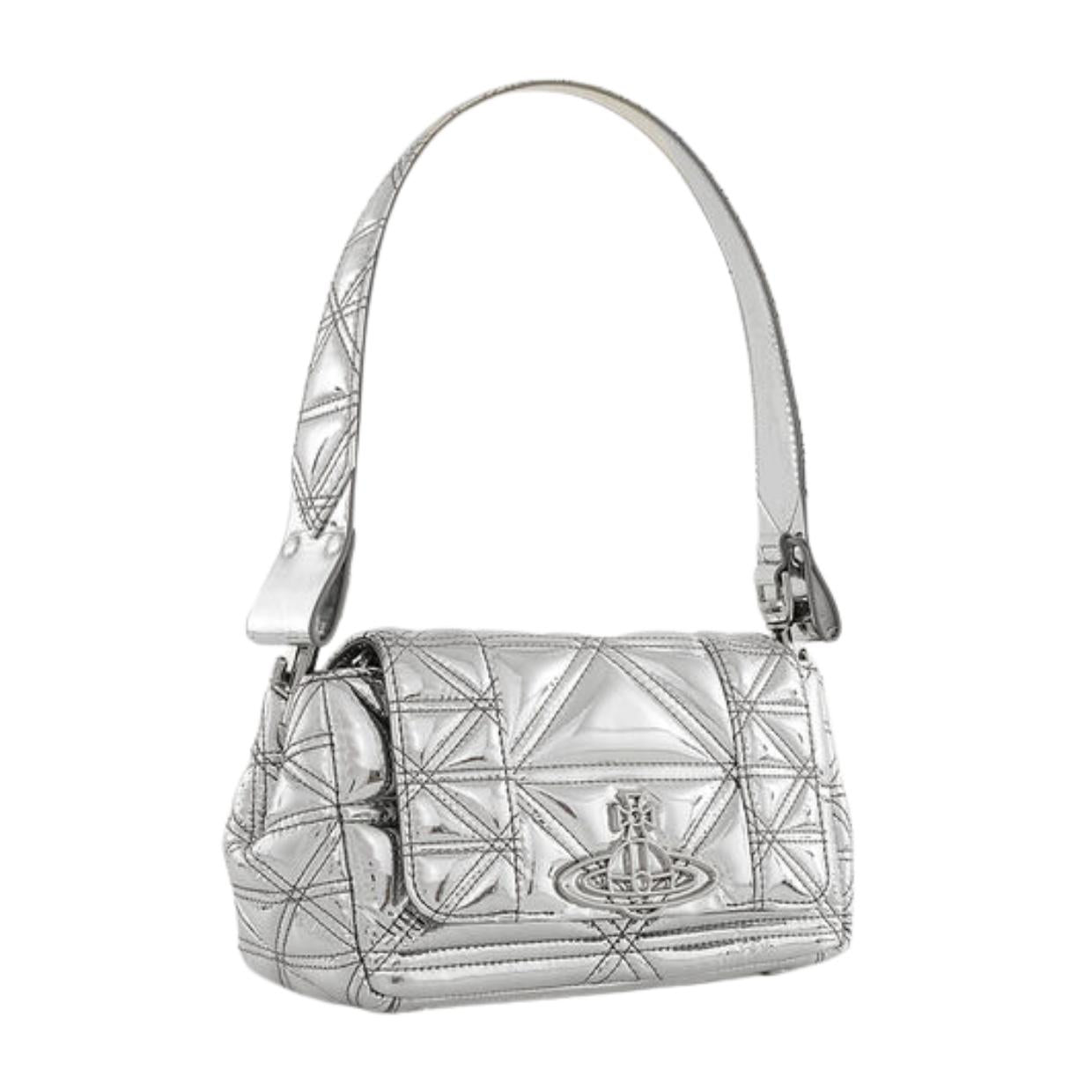 Vivienne Westwood Medium Hazel Sliver Quilted Handbag
