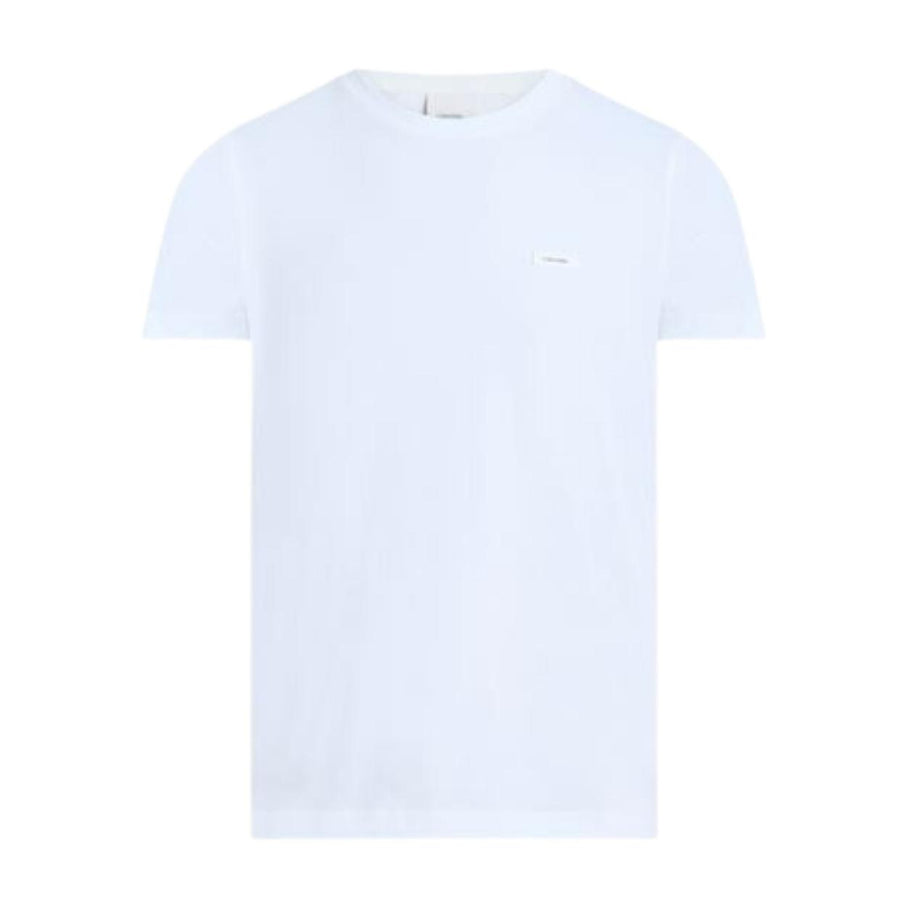 Calvin Klein Logo Tab White T-Shirt