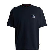 BOSS Graphic Print Dark Navy T-Shirt