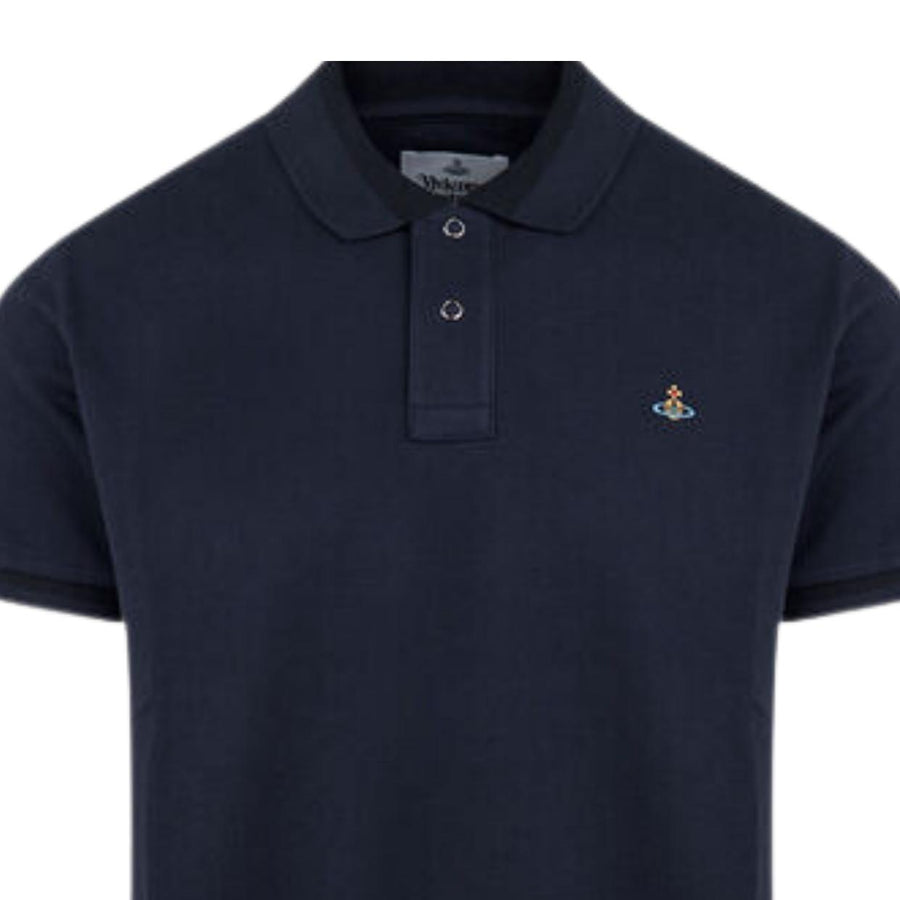 Vivienne Westwood Classic Navy Polo Shirt