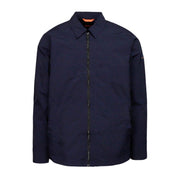 BOSS Logo Patch Leejay Navy Overshirts