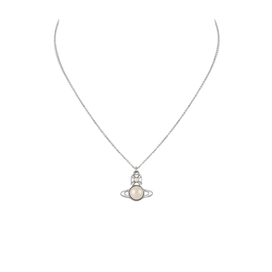 Vivienne Westwood Tillya Platinum/Creamrose Pendent