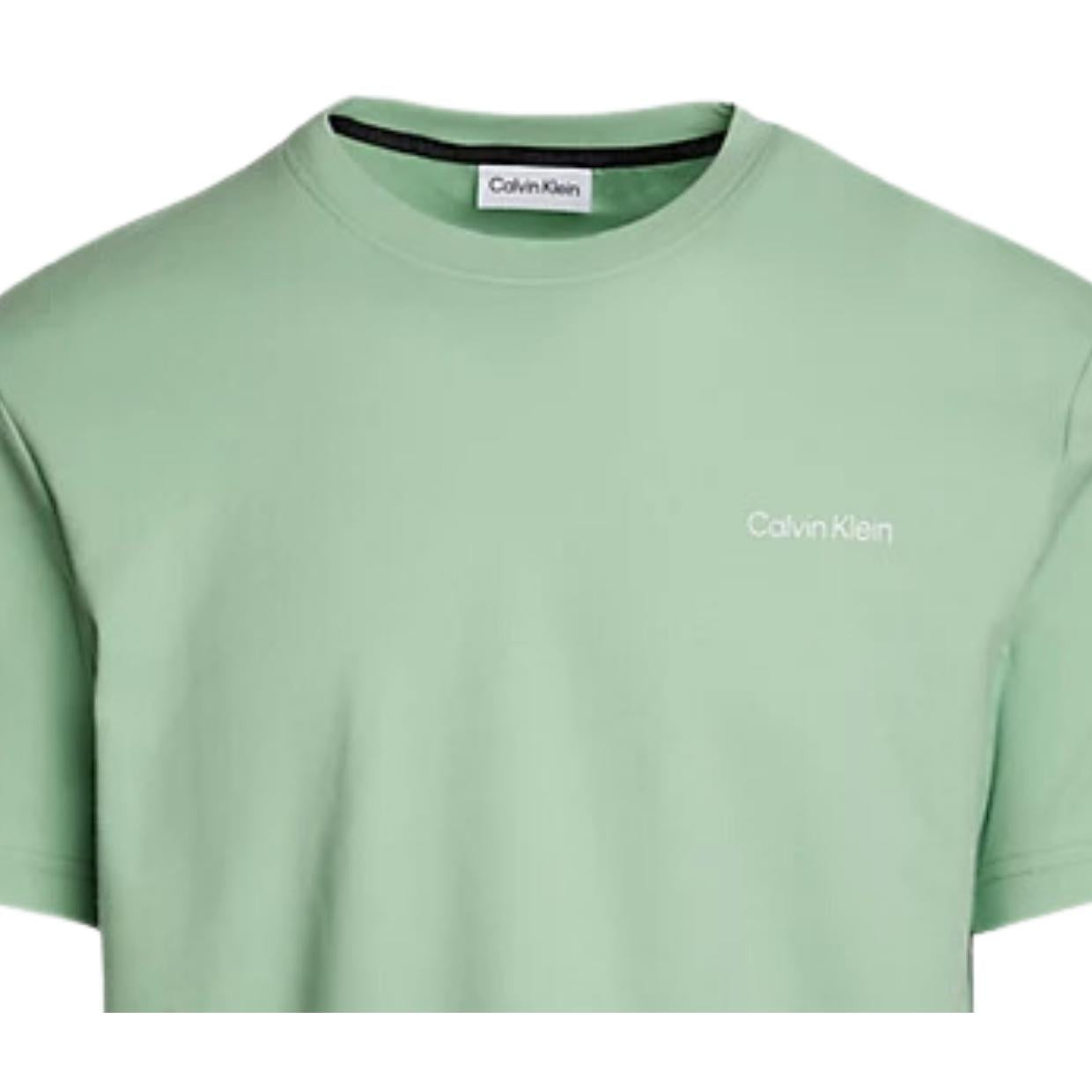 Calvin Klein Micro Logo Interlock Quiet Green T-Shirt