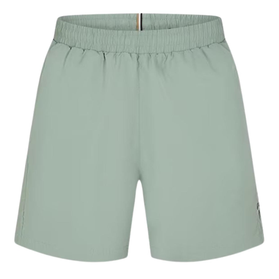 BOSS Printed Logo Light Green Dolphin Swim Shorts