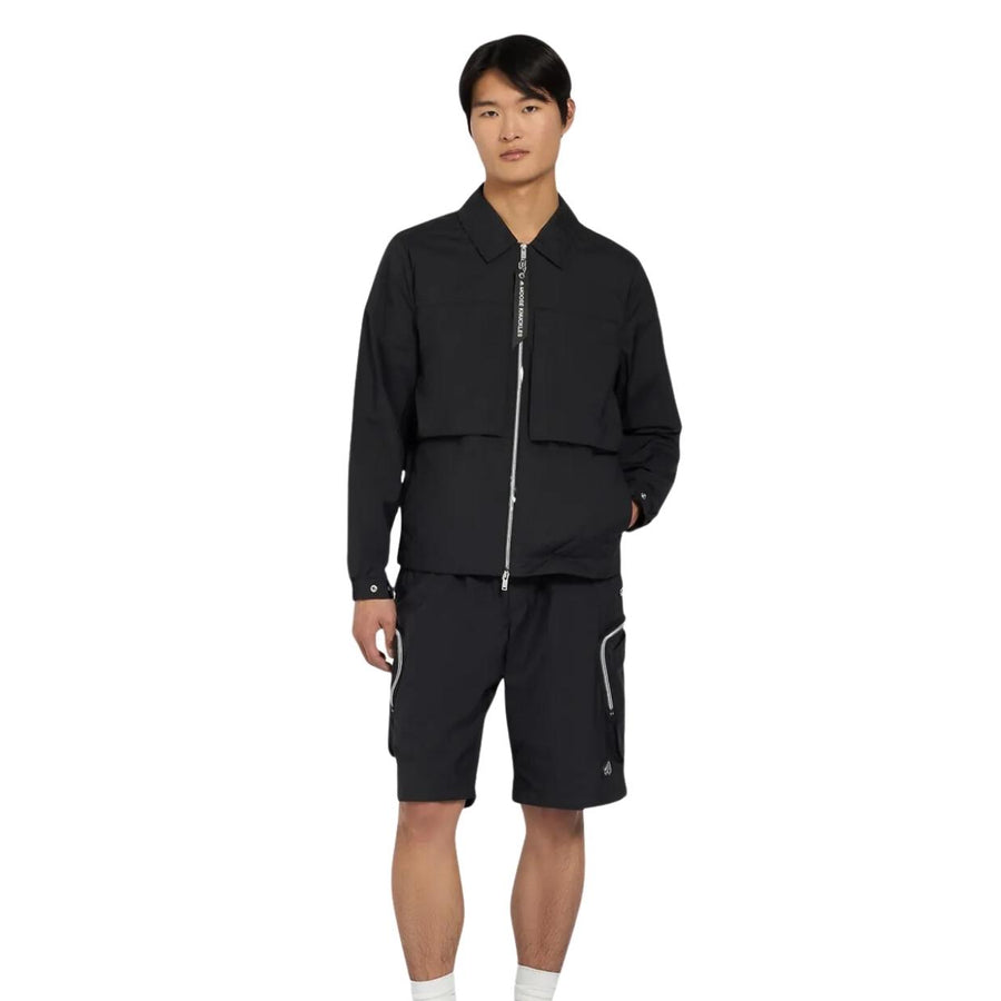 Moose Knuckles Waverly Black Shirt Jacket