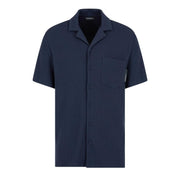Emporio Armani Bodywear Waffle Jersey Navy Shirt