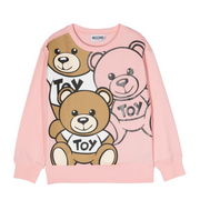 Moschino Kids Pink 3 Teddy Top