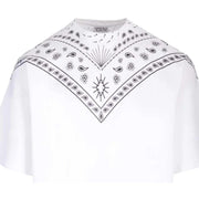 Marcelo Burlon Bandana Print White T-Shirt
