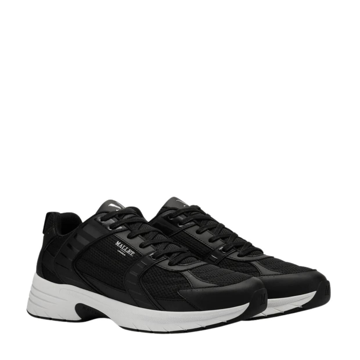 Mallet Holloway Black Trainers