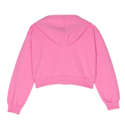 Moschino Kids Fuschia Zipper Top