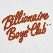 Billionaire Boys Club Script Logo White T-Shirt