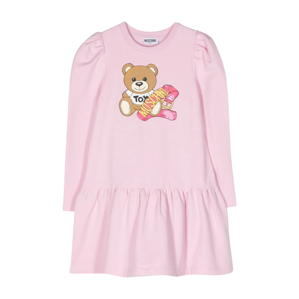 Moschino Kids Pink Sweater Dress