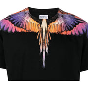 Marcelo Burlon Multicolour Icon Wings Black T-Shirt