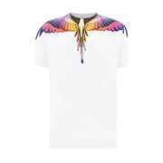Marcelo Burlon Multicolour Icon Wings White T-Shirt