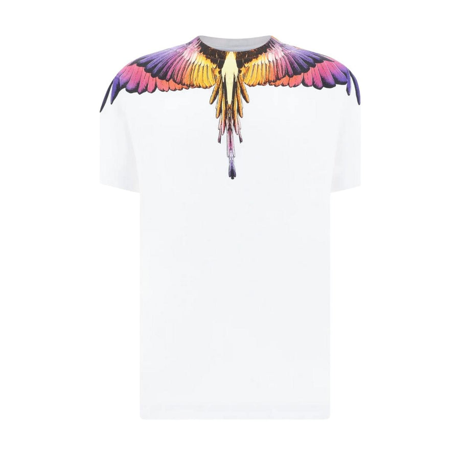 Marcelo Burlon Multicolour Icon Wings White T-Shirt