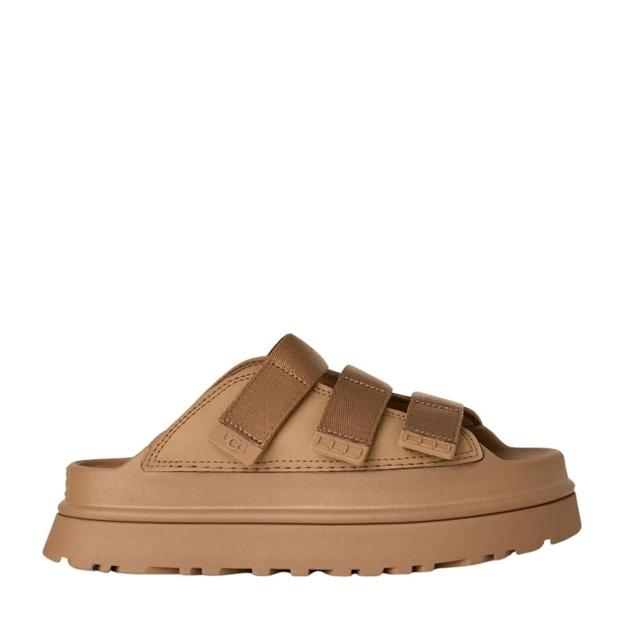 UGG Dark Sand GoldenGlow Slide