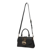 Love Moschino Logo Plaque Black Tote Bag
