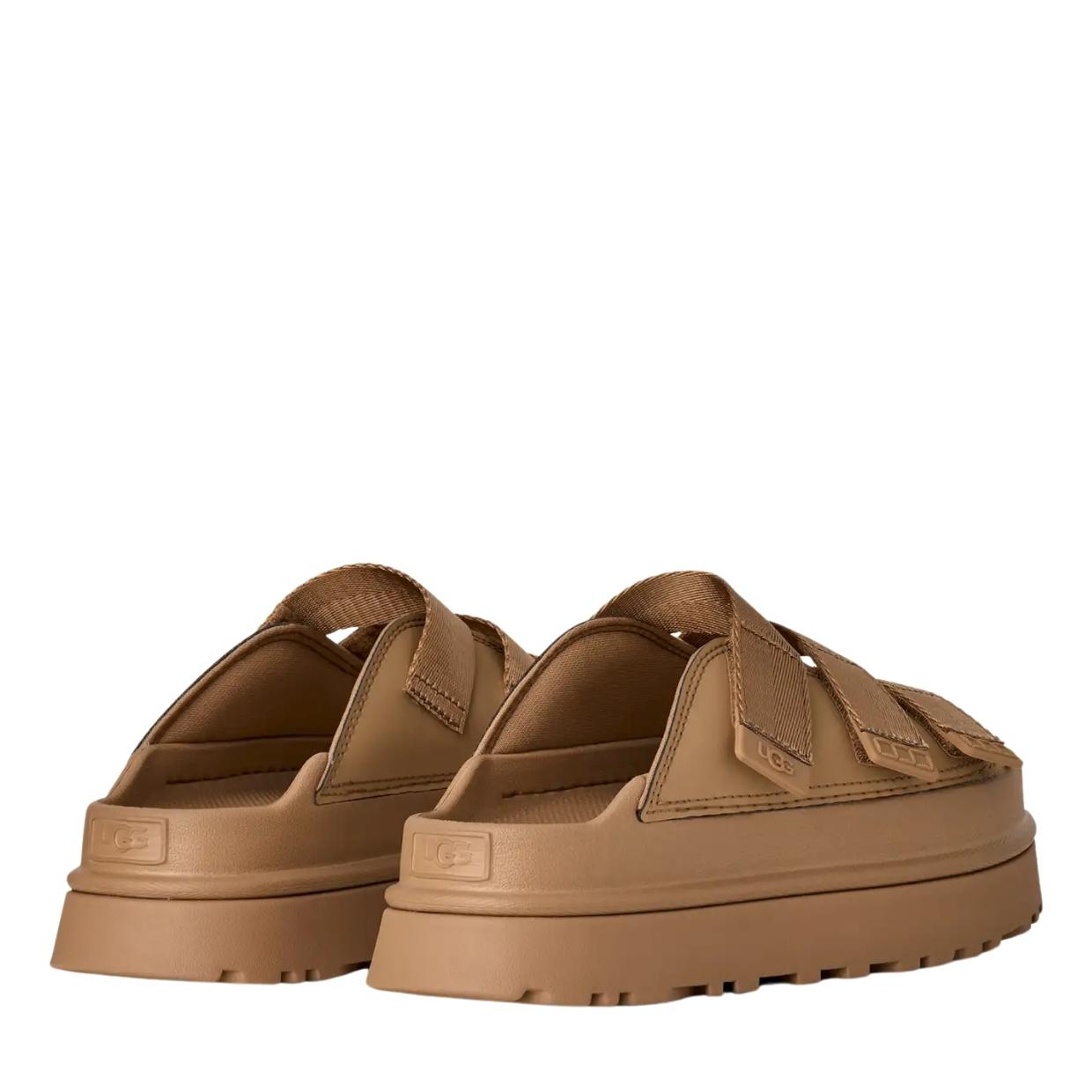 UGG Dark Sand GoldenGlow Slide