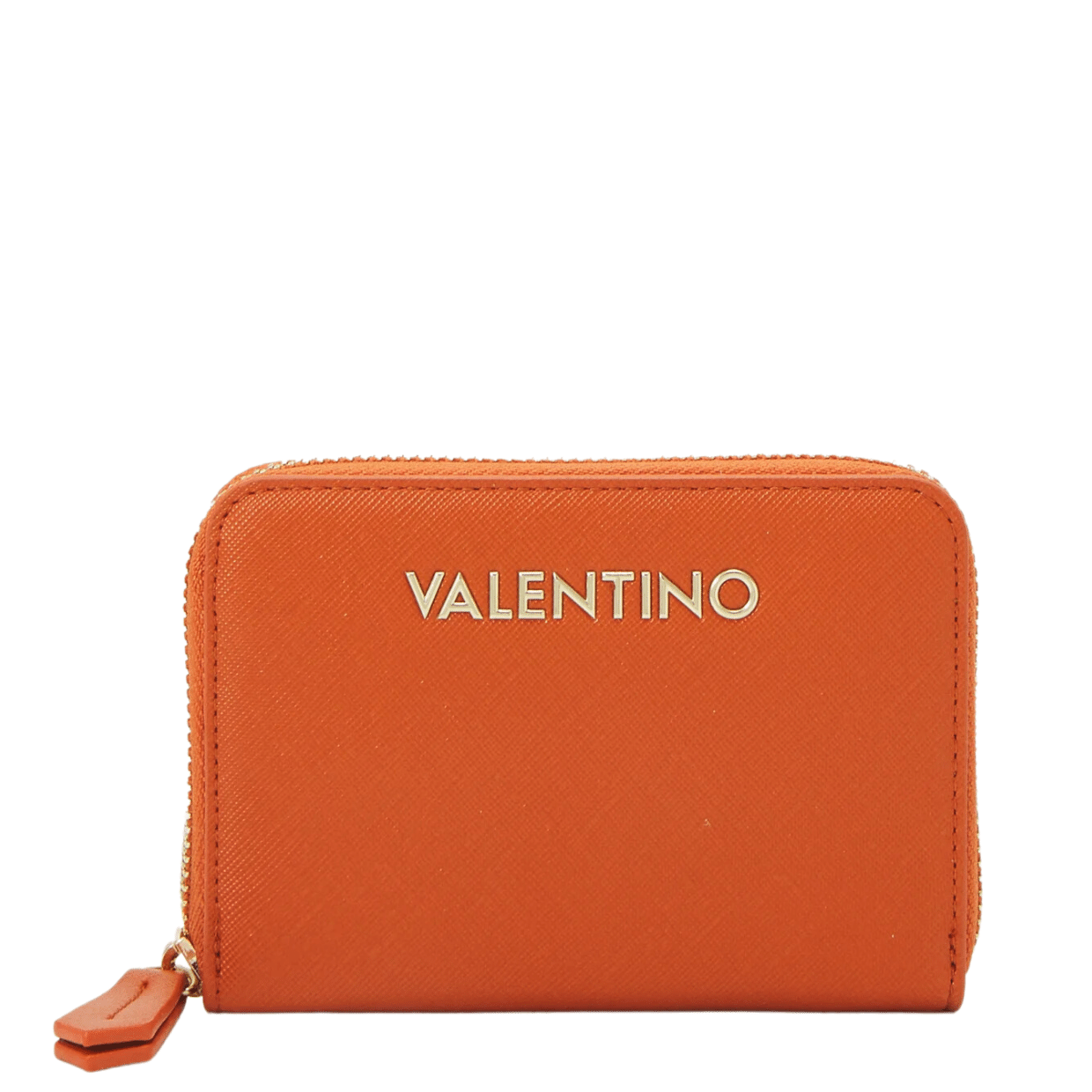 Valentino Bags Divina Rust Small Zip Round Purse