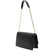 Love Moschino Heart Logo Black Chain Shoulder Bag