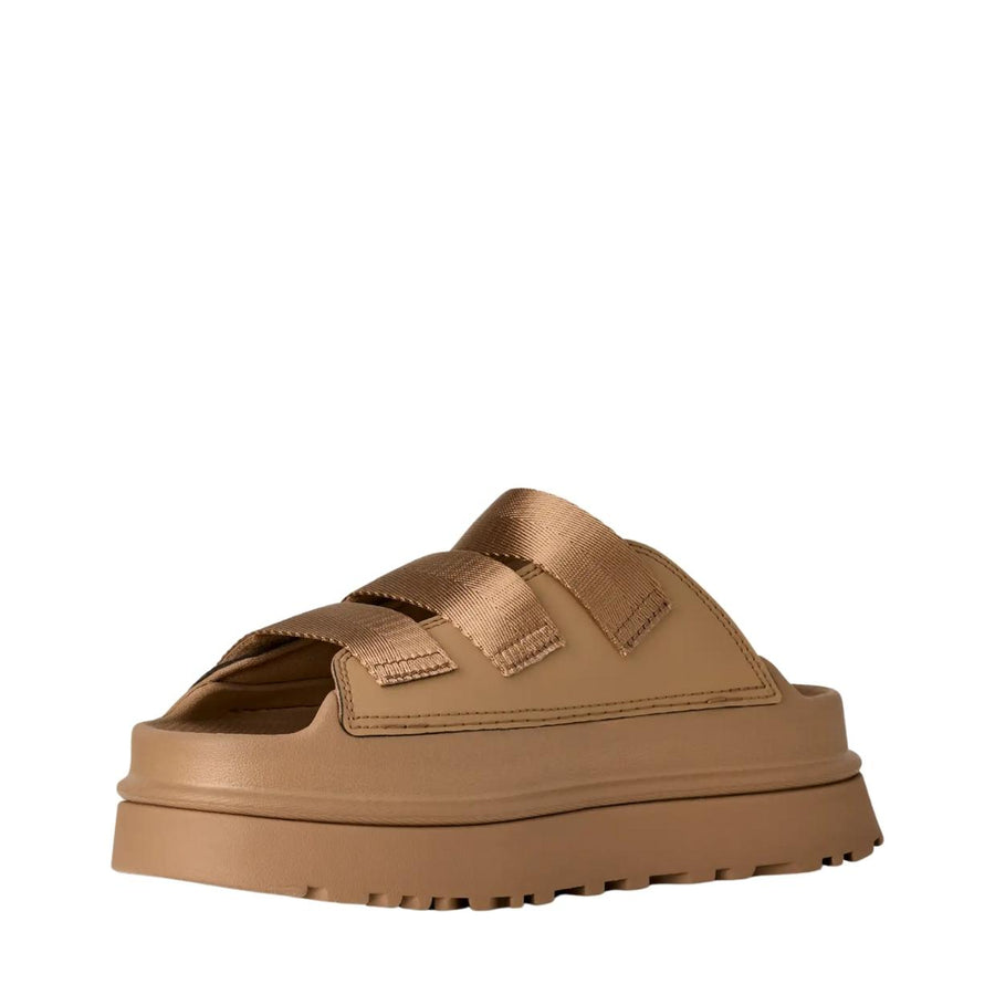 UGG Dark Sand GoldenGlow Slide