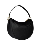 Love Moschino Heart Logo Plaque Black Crossbody Bag