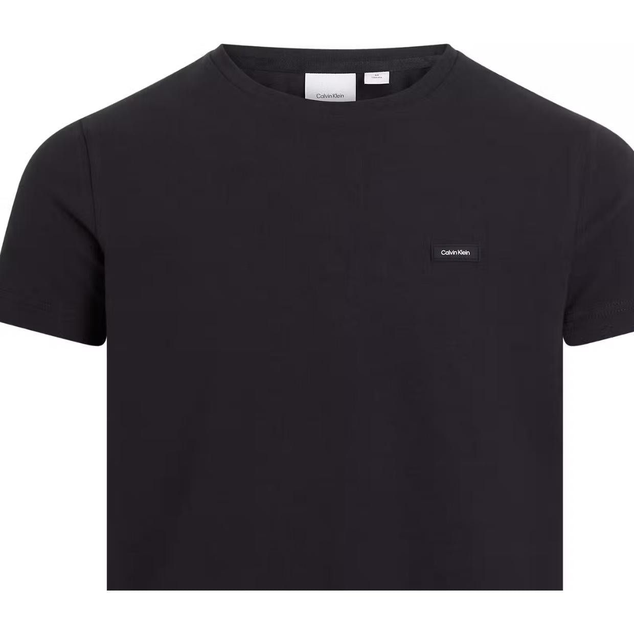 Calvin Klein Cotton Stretch Slim Fit Black T-Shirt
