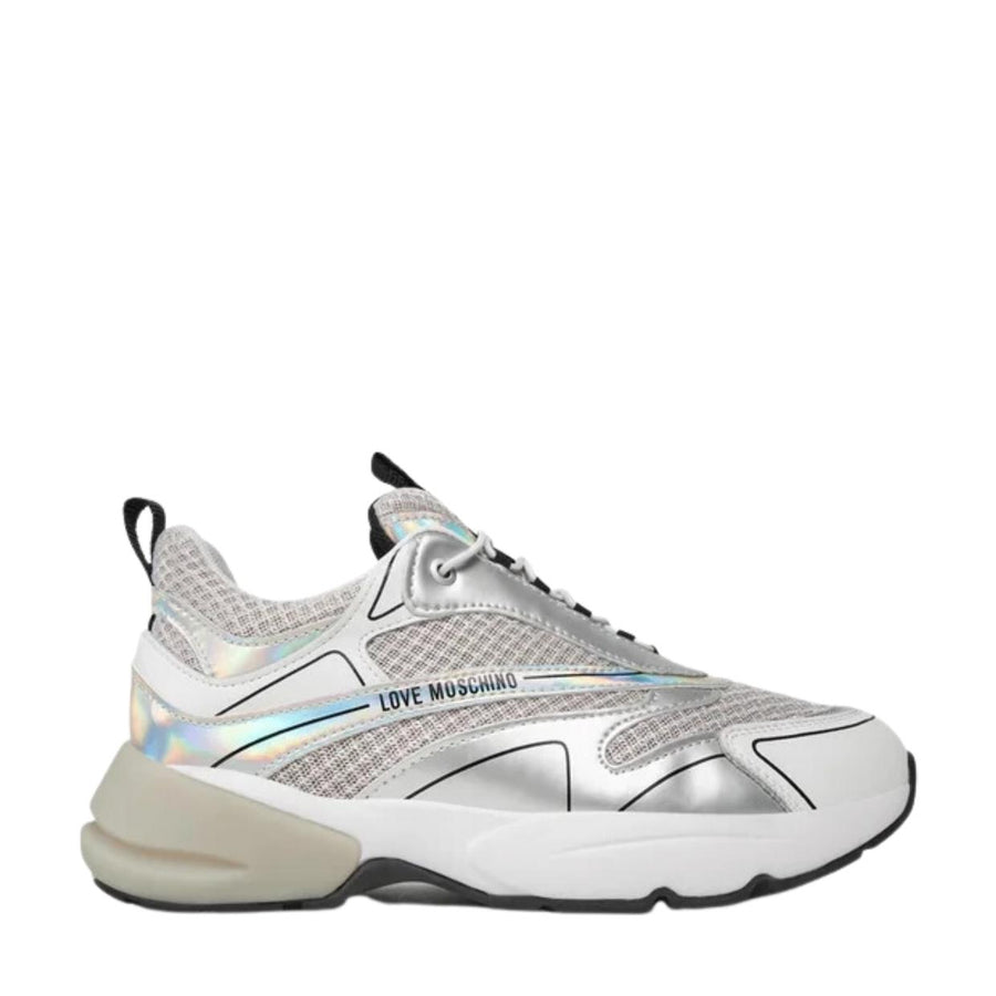 Love Moschino Holographic Details Sporty Trainers