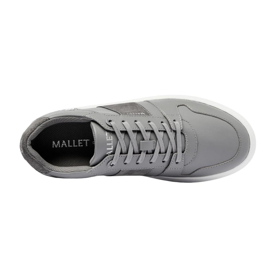 Mallet London Hoxton Lite Grey Trainers