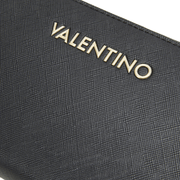 Valentino Bags Black Zero Zip Around Wallet