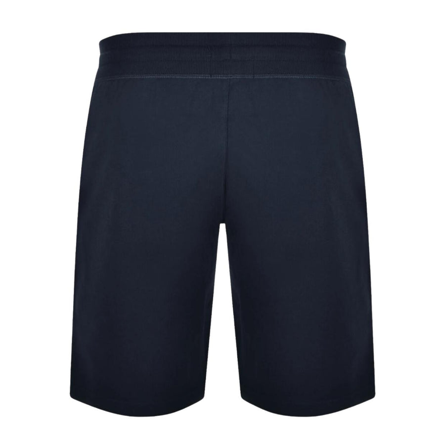 Emporio Armani Bodywear Embroidered Eagle Logo Navy Sweat Shorts