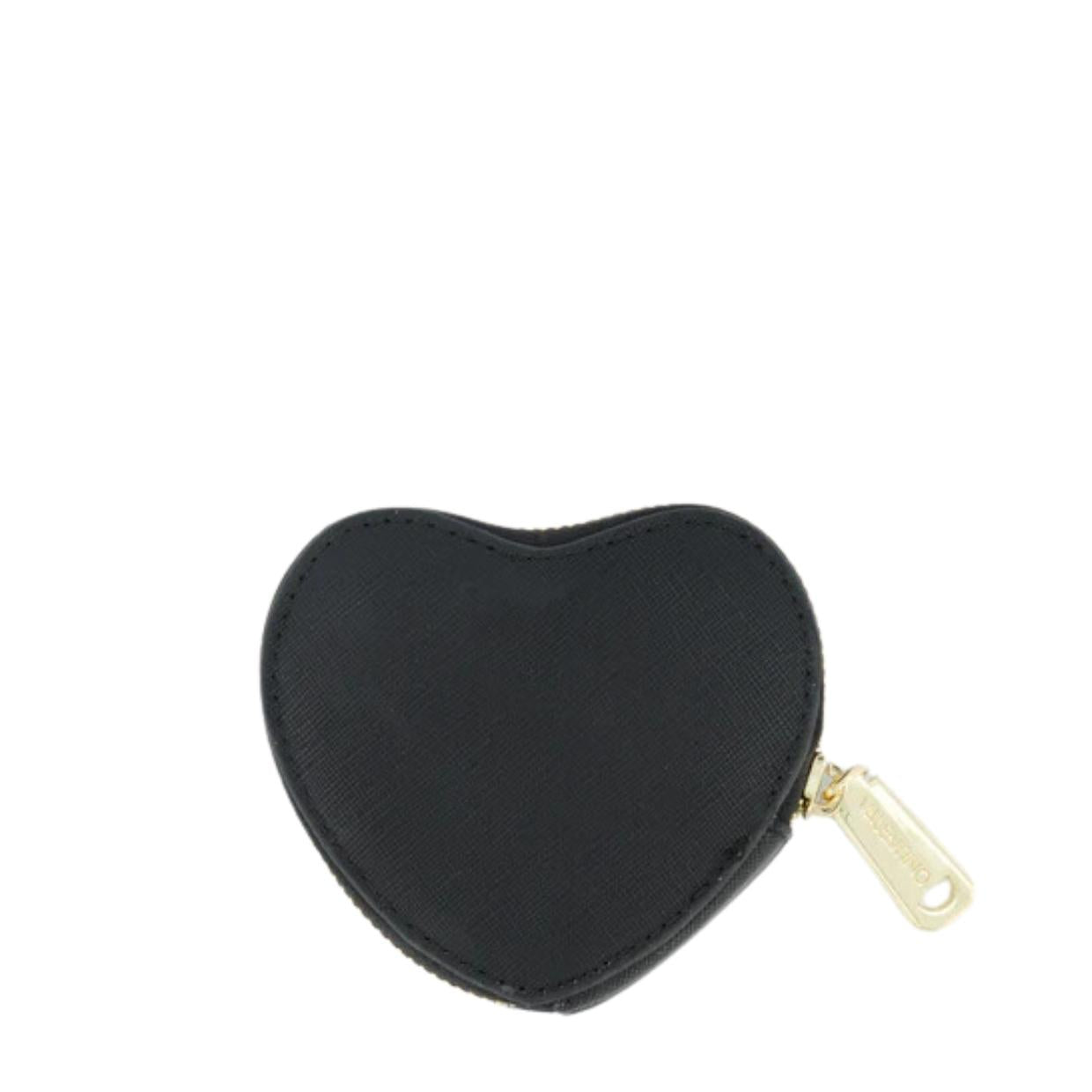 Valentino Bags Catalunya Heart Black Small Purse