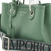 Emporio Armani Logo MyEA Mini Light Green Tote Bag