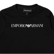 Emporio Armani Kids Dark Navy Long Sleeve T-Shirt