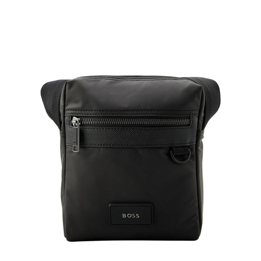 BOSS Iann Black Crossbody Bag