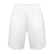 Moschino Underwear Logo Tape White Sweat Shorts