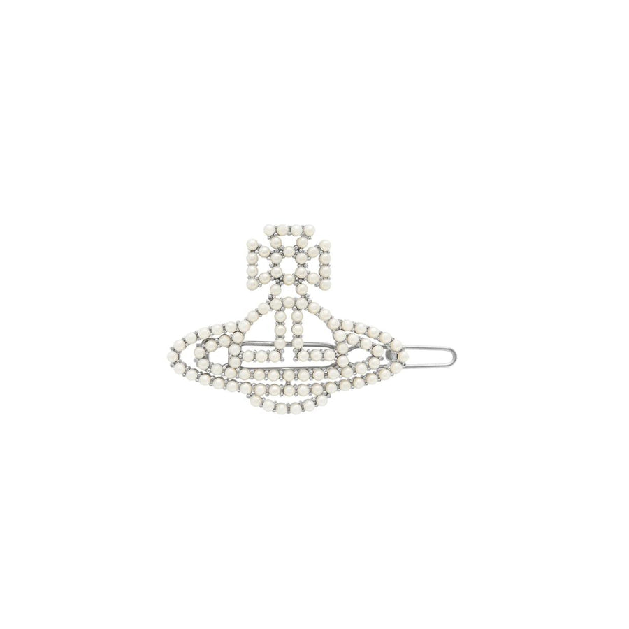 Vivienne Westwood Annalisa Pearl Large Hair Clip