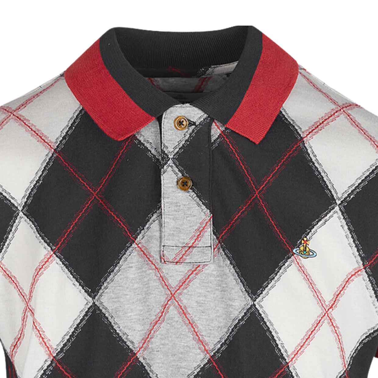 Vivienne Westwood Argyle Classic Polo Shirt