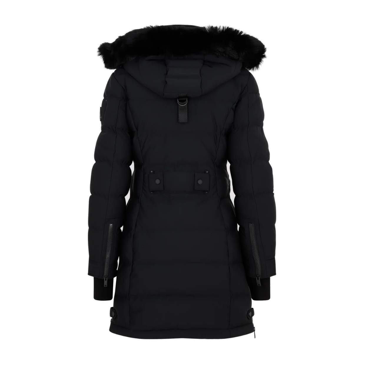 Moose Knuckles Black Watershed Parka